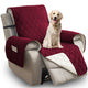 100% Waterproof Recliner Slipcover Double Line Diamond