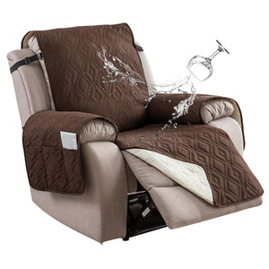 100% Waterproof Recliner Slipcover Rhombus For 1/2/3 Seats