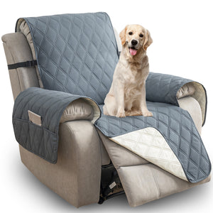 100% Waterproof Recliner Slipcover Double Line Diamond