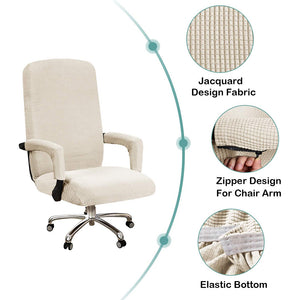 Office Chair Cover with Armrest Covers