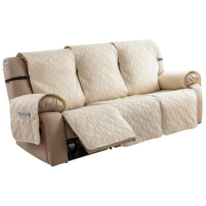 100% Waterproof Recliner Slipcover Rhombus For 1/2/3 Seats