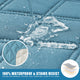 100% Waterproof Recliner Slipcover Double Line Diamond