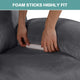 Velvet Stretch Recliner Couch Covers 4-Pieces Style