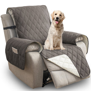 100% Waterproof Recliner Slipcover Double Line Diamond