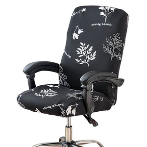 Stretch One Piece Printed Office Chair Cover