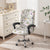 One Piece Printed Office Chair Cover