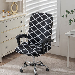 One Piece Printed Office Chair Cover
