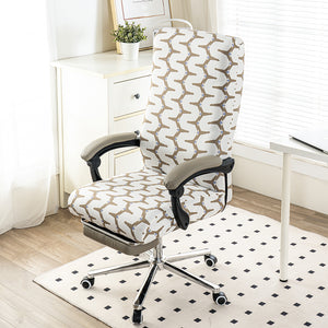 One Piece Printed Office Chair Cover