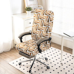 One Piece Printed Office Chair Cover