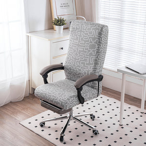 One Piece Printed Office Chair Cover