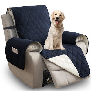 100% Waterproof Recliner Slipcover Double Line Diamond