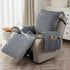 100% Waterproof Stylish Recliner Sofa Cover with Elastic Edges