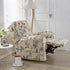 4 Pieces Pattern Strechable Recliner Chair Slipcovers