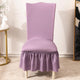 High Elasticity Skirt Chair Cover