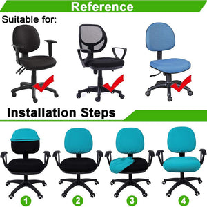 Washable Anti-dust Office Chair Cover